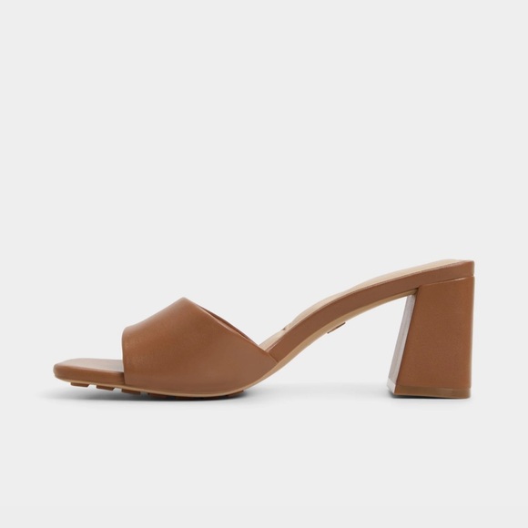 Aldo Women's Brown Mules - Picture 3 of 3